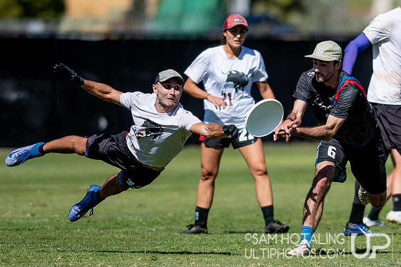 Mixed pool play at the USAU National Club Championships. October 24, 2019