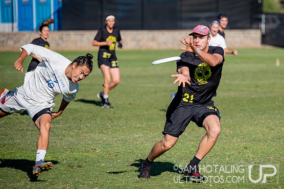 Mixed pre-quarters at the USAU National Club Championships. October 25, 2019