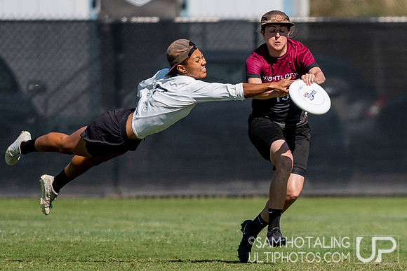 Womxn’s quarterfinals at the USAU National Club Championships. October 25, 2019