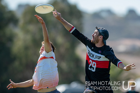 Open quarterfinals at the USAU National Club Championships. October 25, 2019