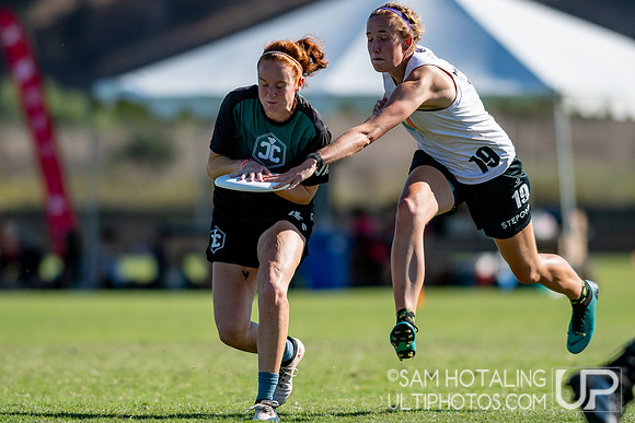 Mixed quarterfinals at the USAU National Club Championships. October 25, 2019