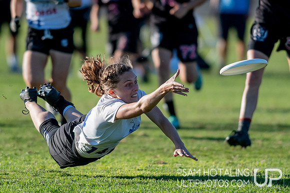 Womxn’s 9th place semifinals at the USAU National Club Championships. October 25, 2019