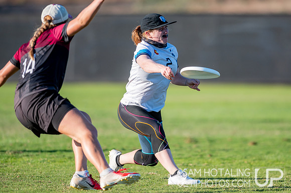 Womxn’s 5th place semifinals at the USAU National Club Championships. October 25, 2019