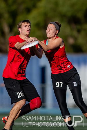 Mixed semifinals at the USAU National Club Championships. October 26, 2019