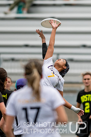 Womxn’s finals at the USAU National Club Championships. October 27, 2019