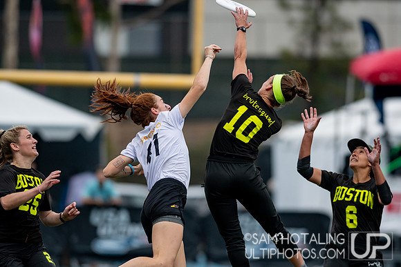 Womxn’s finals at the USAU National Club Championships. October 27, 2019