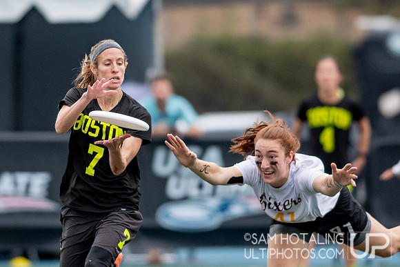 Womxn’s finals at the USAU National Club Championships. October 27, 2019
