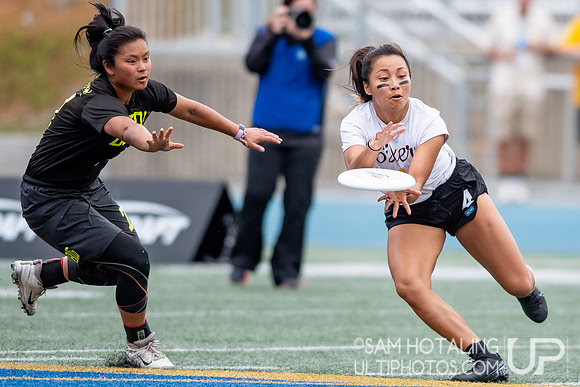Womxn’s finals at the USAU National Club Championships. October 27, 2019