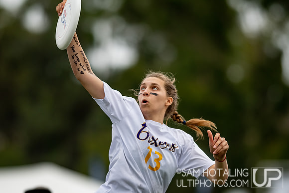 Womxn’s finals at the USAU National Club Championships. October 27, 2019