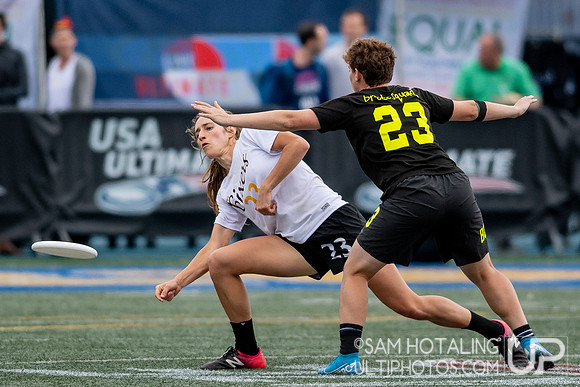 Womxn’s finals at the USAU National Club Championships. October 27, 2019