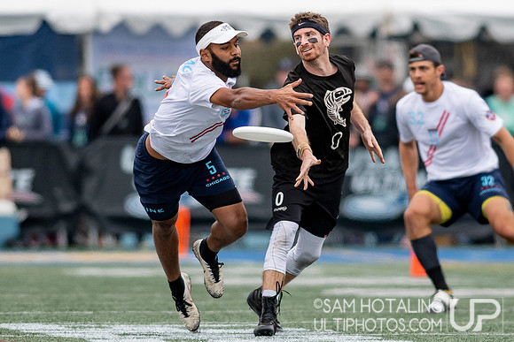 Open finals at the USAU National Club Championships. October 27, 2019