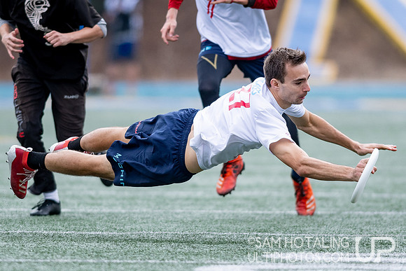 Open finals at the USAU National Club Championships. October 27, 2019