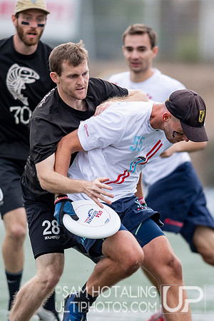 Open finals at the USAU National Club Championships. October 27, 2019
