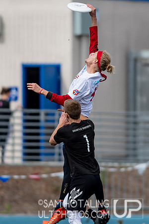 Open finals at the USAU National Club Championships. October 27, 2019