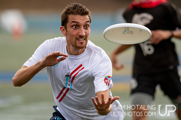 Open finals at the USAU National Club Championships. October 27, 2019