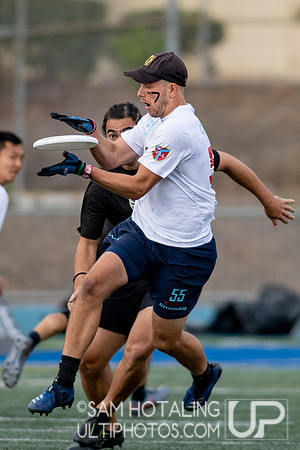 Open finals at the USAU National Club Championships. October 27, 2019