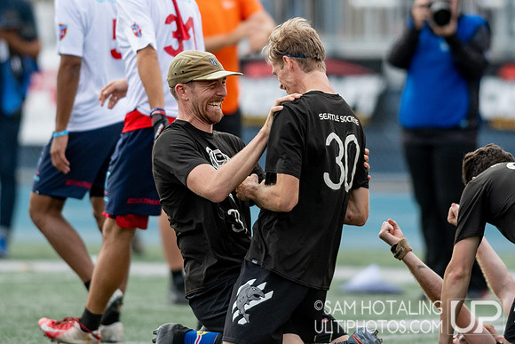 Open finals at the USAU National Club Championships. October 27, 2019