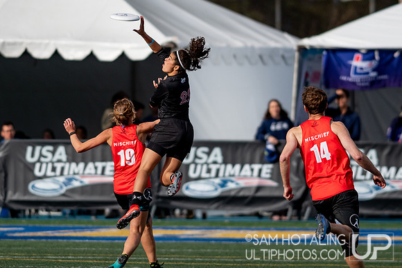 Mixed finals at the USAU National Club Championships. October 27, 2019