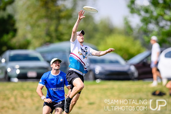Men’s crossover play during International Club Championships at Aurora Sports Park