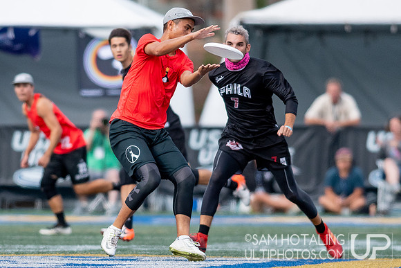 Mixed finals at the USAU National Club Championships. October 27, 2019