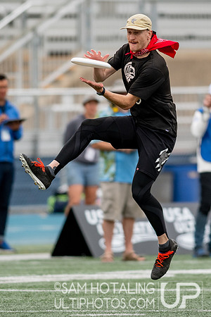 Open finals at the USAU National Club Championships. October 27, 2019