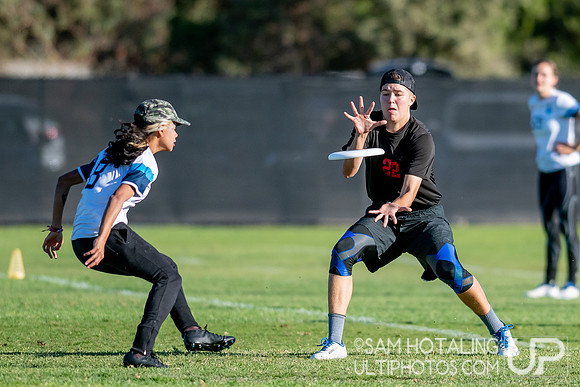 Womxn’s 5th place finals at the USAU National Club Championships. October 26, 2019