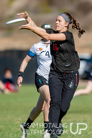 Womxn’s 5th place finals at the USAU National Club Championships. October 26, 2019