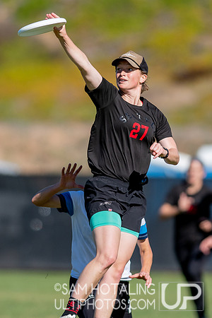 Womxn’s 5th place finals at the USAU National Club Championships. October 26, 2019