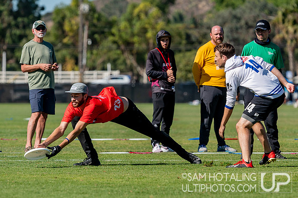 Mixed semifinals at the USAU National Club Championships. October 26, 2019