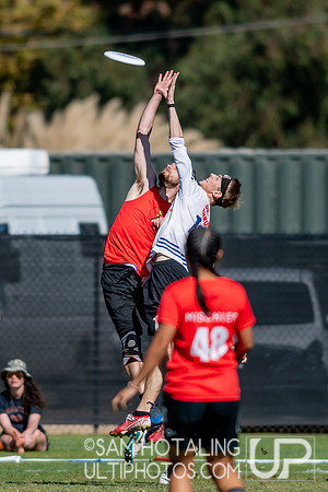 Mixed semifinals at the USAU National Club Championships. October 26, 2019