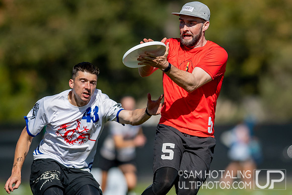 Mixed semifinals at the USAU National Club Championships. October 26, 2019