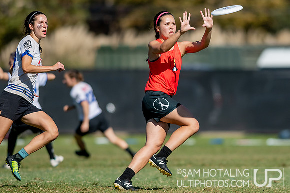 Mixed semifinals at the USAU National Club Championships. October 26, 2019