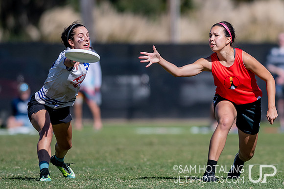 Mixed semifinals at the USAU National Club Championships. October 26, 2019