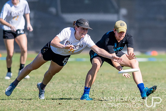 Womxn’s semifinals at the USAU National Club Championships. October 26, 2019