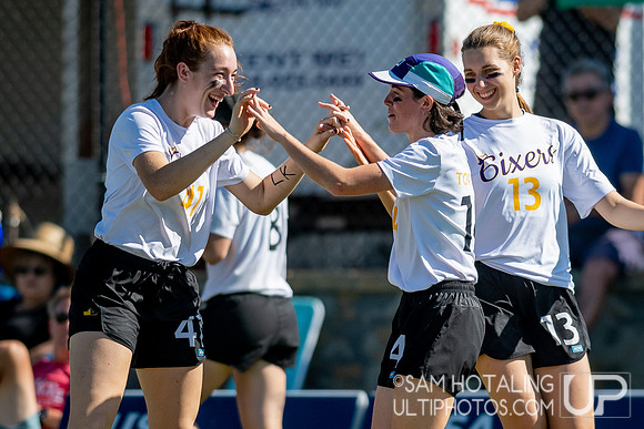 Womxn’s semifinals at the USAU National Club Championships. October 26, 2019