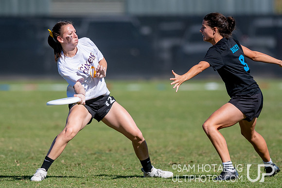 Womxn’s semifinals at the USAU National Club Championships. October 26, 2019