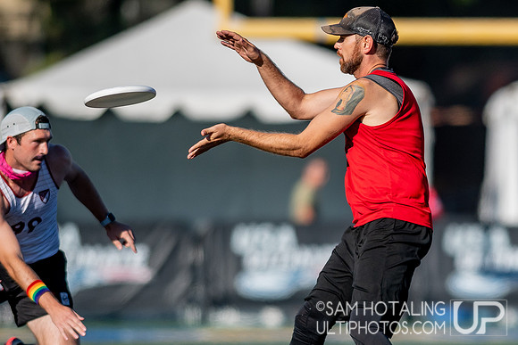 Mixed semifinals at the USAU National Club Championships. October 26, 2019