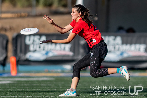 Mixed semifinals at the USAU National Club Championships. October 26, 2019