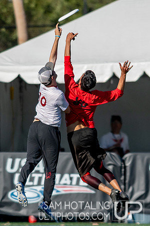 Mixed semifinals at the USAU National Club Championships. October 26, 2019