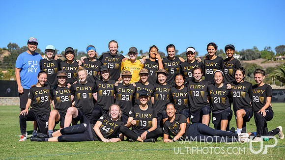 Fury at the USAU National Club Championships. October 24, 2019