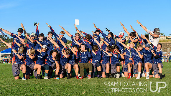 Phoenix at the USAU National Club Championships. October 24, 2019