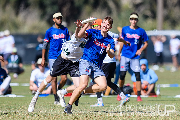 USAU National Club Championships at Surf Cup Sports Park. October 22, 2021