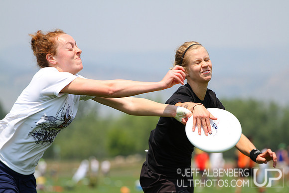 Saturday Women's division action from 2012 College Nationals