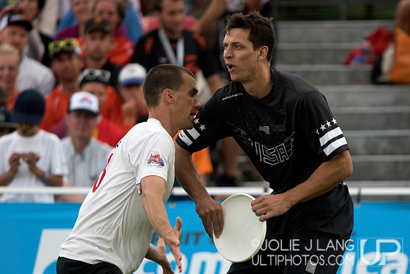 United States Open vs Canada Open Semis - WUGC 2016