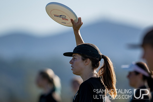 Womxn’s pool play at the USAU National Club Championships. October 24, 2019