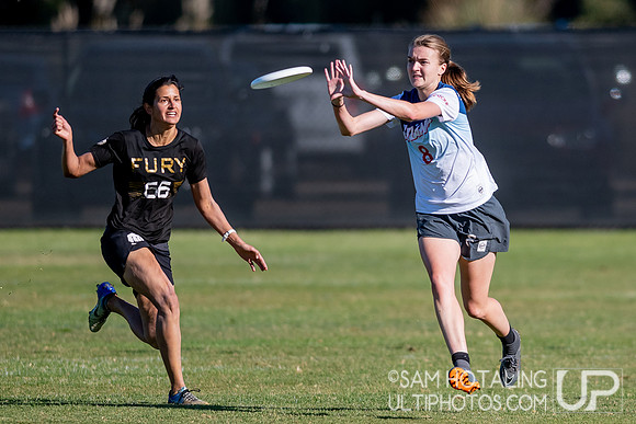 Womxn’s pool play at the USAU National Club Championships. October 24, 2019