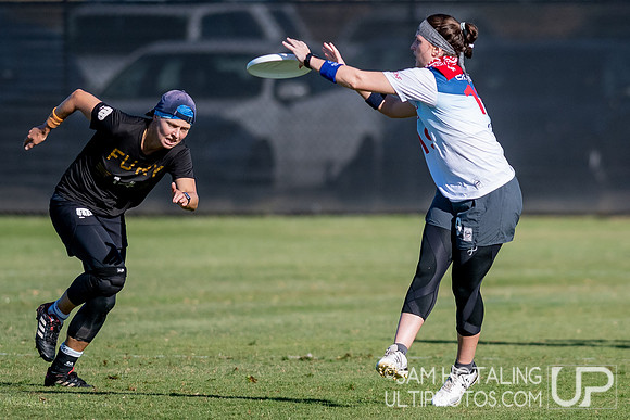 Womxn’s pool play at the USAU National Club Championships. October 24, 2019