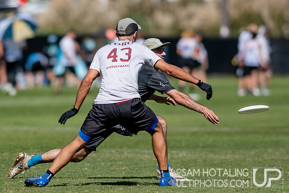 Mixed pool play at the USAU National Club Championships. October 24, 2019