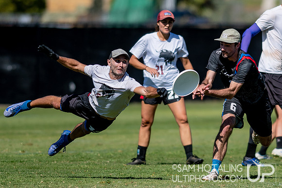 Mixed pool play at the USAU National Club Championships. October 24, 2019