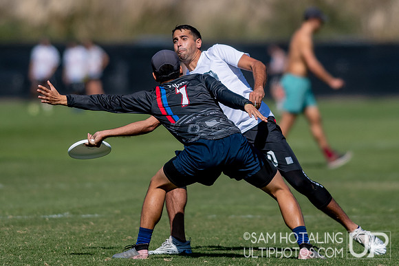 Mixed pool play at the USAU National Club Championships. October 24, 2019